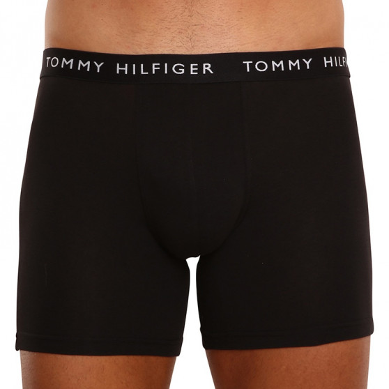 3PACK Boxershorts för herrar Tommy Hilfiger svart (UM0UM02204 0TE)