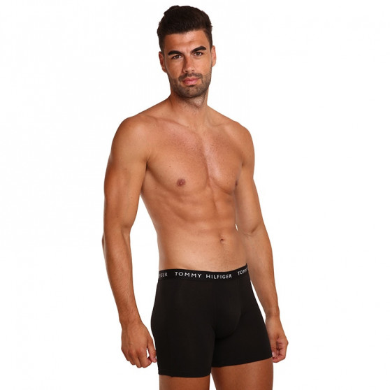 3PACK Boxershorts för herrar Tommy Hilfiger svart (UM0UM02204 0TE)