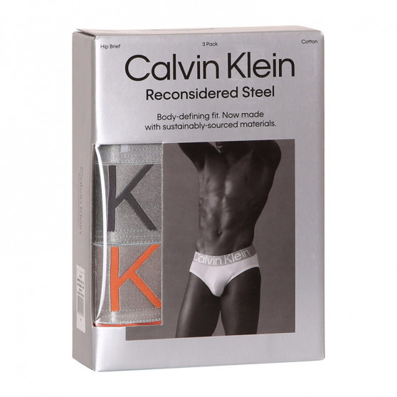 3PACK herrkalsonger Calvin Klein multicolour (NB3129A-13D)