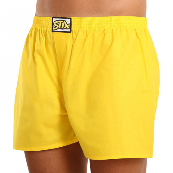 Boxershorts för herrar Styx classic rubber yellow (A1068)