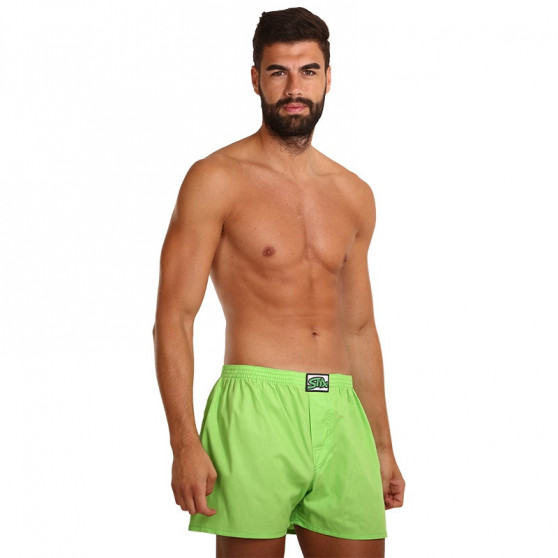 Boxershorts för herrar Styx classic rubber grön (A1069)