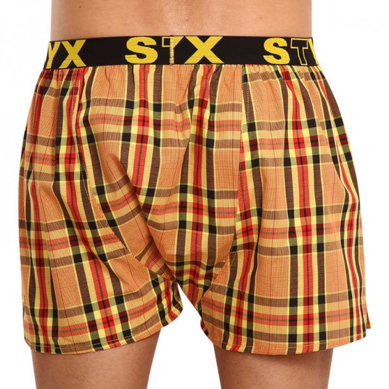 Boxershorts för herrar Styx sport elastisk flerfärgad (B921)