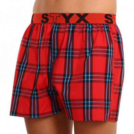 Boxershorts för herrar Styx sport elastisk flerfärgad (B923)