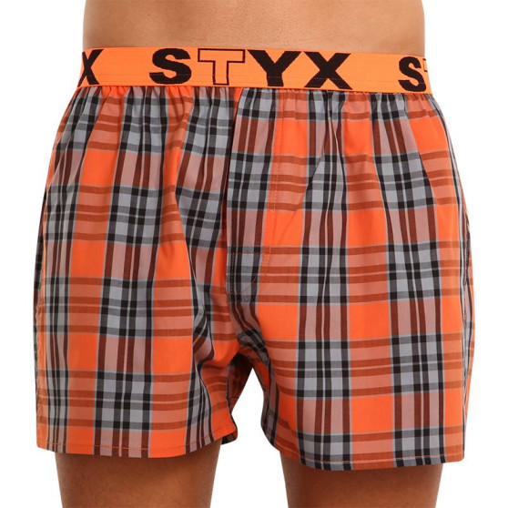 Boxershorts för herrar Styx sport elastisk flerfärgad (B926)