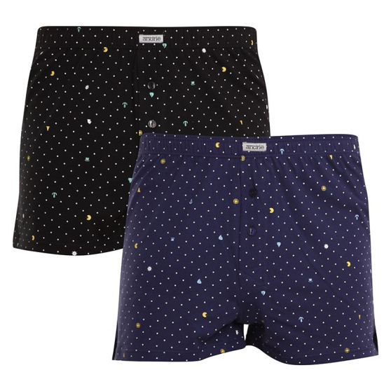 2PACK Shorts för män Andrie flerfärgad (PS 5614 A)