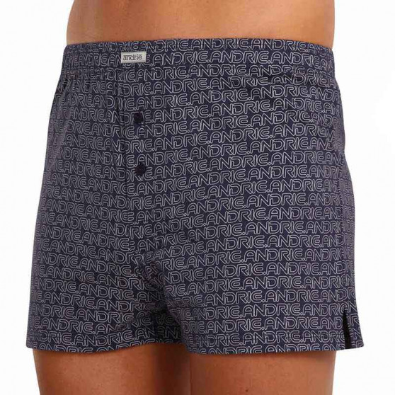 3PACKBoxershorts för herrar Andrie flerfärgad (PS 5627)