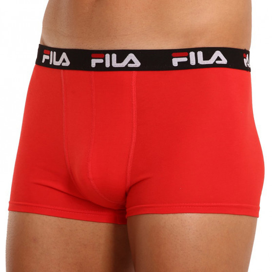 2PACK Boxershorts för herrar Fila röd (FU5141/2-118)