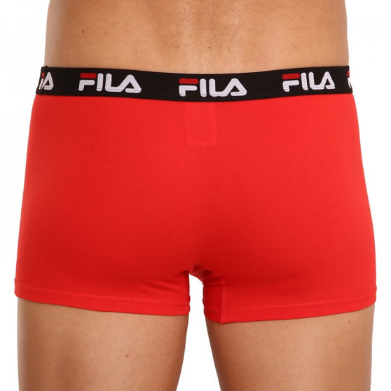 2PACK Boxershorts för herrar Fila röd (FU5141/2-118)