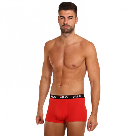 2PACK Boxershorts för herrar Fila röd (FU5141/2-118)