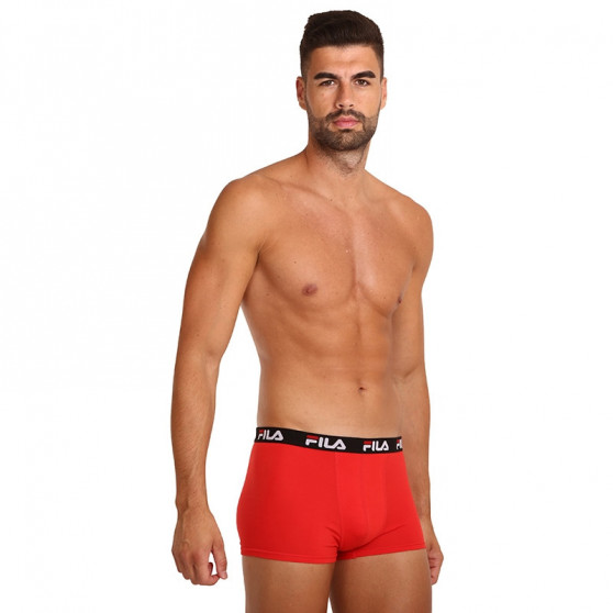 2PACK Boxershorts för herrar Fila röd (FU5141/2-118)