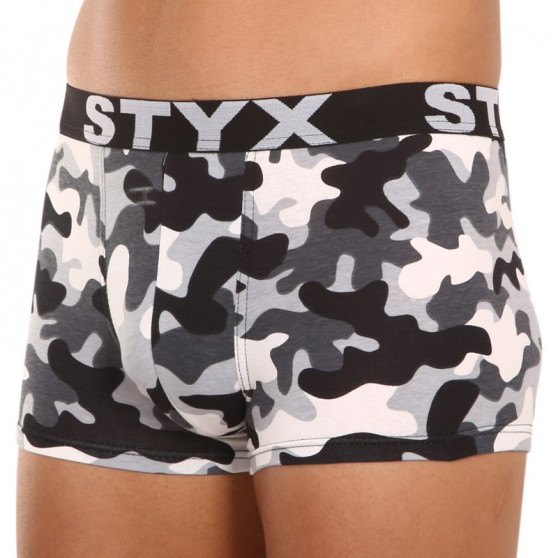 Boxershorts för män Styx art sports gummi kamouflage (G1457)