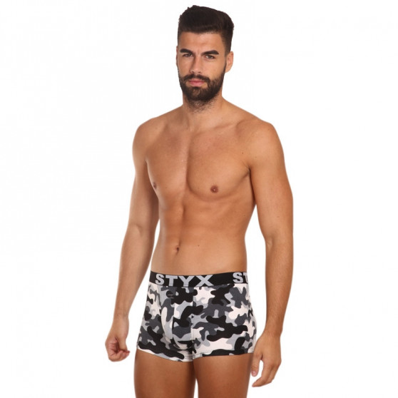 Boxershorts för män Styx art sports gummi kamouflage (G1457)