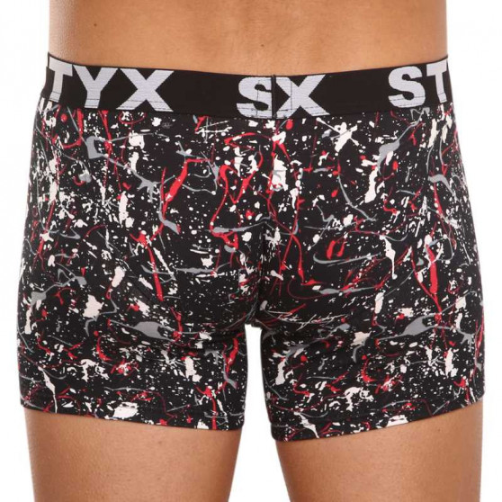 Boxershorts för män Styx lång konst sport gummi Jáchym (U850)