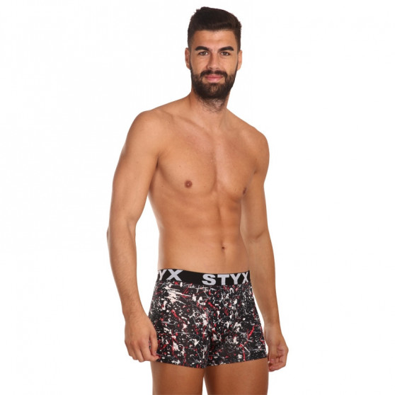 Boxershorts för män Styx lång konst sport gummi Jáchym (U850)