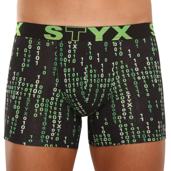 Boxershorts för män Styx lång konst sport gummi kod (U1152)