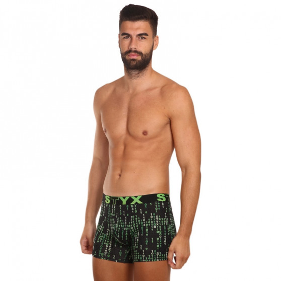 Boxershorts för män Styx lång konst sport gummi kod (U1152)