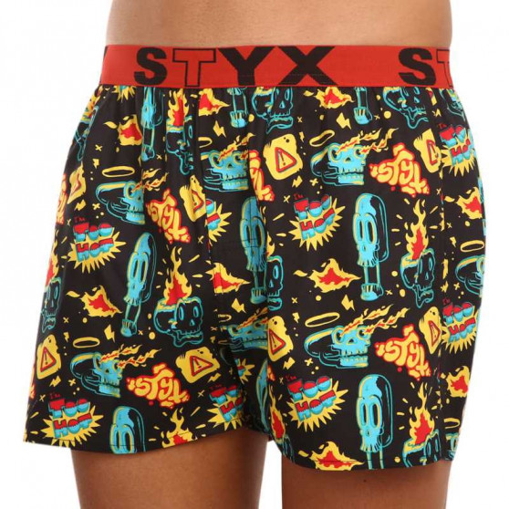 Boxershorts för herrar Styx konst sport gummi toohot (B1458)