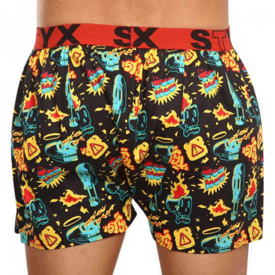 Boxershorts för herrar Styx konst sport gummi toohot (B1458)