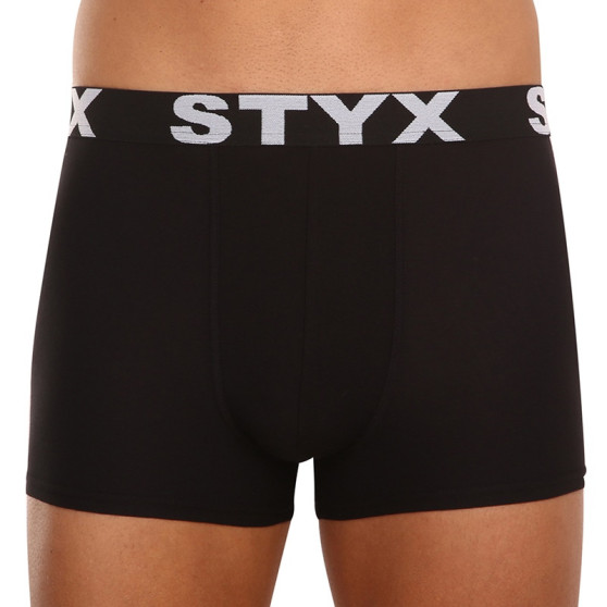 Boxershorts för herrar Styx sport elastisk svart (G960)