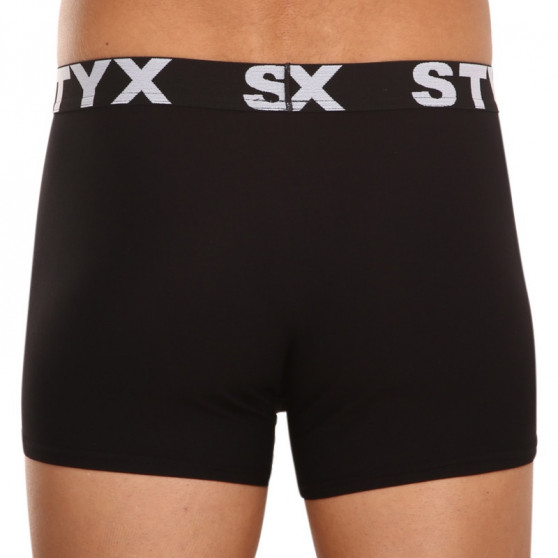 Boxershorts för herrar Styx sport elastisk svart (G960)