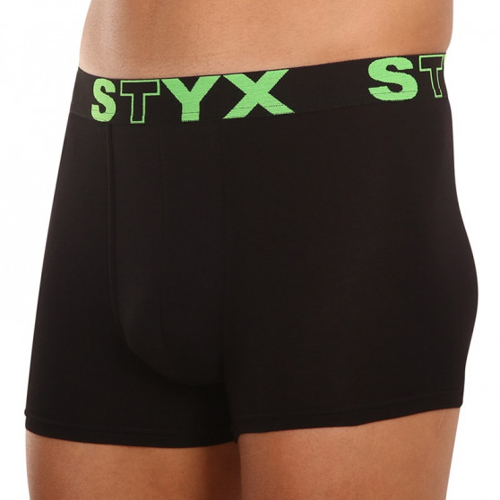 Boxershorts för herrar Styx sport elastisk svart (G962)