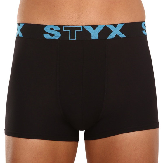 Boxershorts för herrar Styx sport elastisk svart (G961)