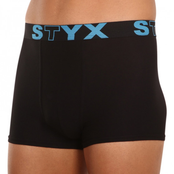 Boxershorts för herrar Styx sport elastisk svart (G961)