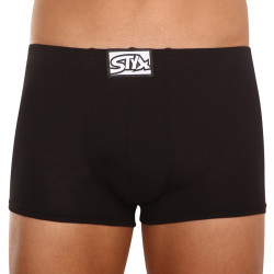 Boxershorts för herrar Styx klassisk resår svart (Q960)