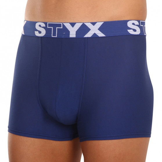 Boxershorts för män Styx sport elastisk mörkblå (G968)