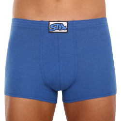 Boxershorts för herrar Styx klassisk resår blå (Q967)