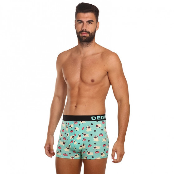 Glada boxershorts för herrar Dedoles Puggle (GMMT022)