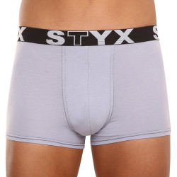 Boxershorts för män Styx sport elastisk ljusgrå (G1062)