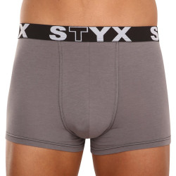 Boxershorts för herrar Styx sport elastisk mörkgrå (G1063)