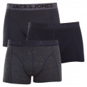 3PACK Boxershorts för herrar Jack and Jones multicolour (12184161 - Navy blazer/blue)