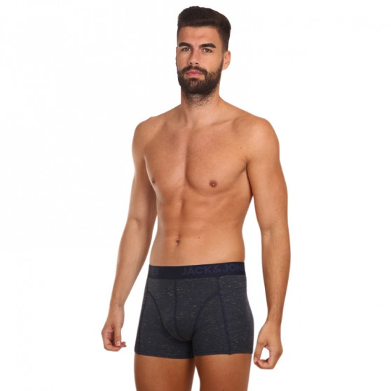 3PACK Boxershorts för herrar Jack and Jones multicolour (12184161 - Navy blazer/blue)