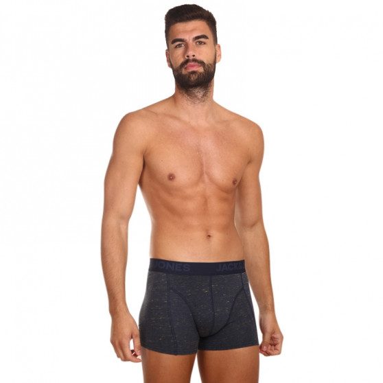 3PACK Boxershorts för herrar Jack and Jones multicolour (12184161 - Navy blazer/blue)