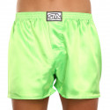 Boxershorts för herrar Styx classic rubber satin green (C1069)