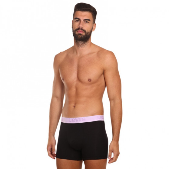 3PACK Boxershorts för herrar Levis svart (905045001 016)