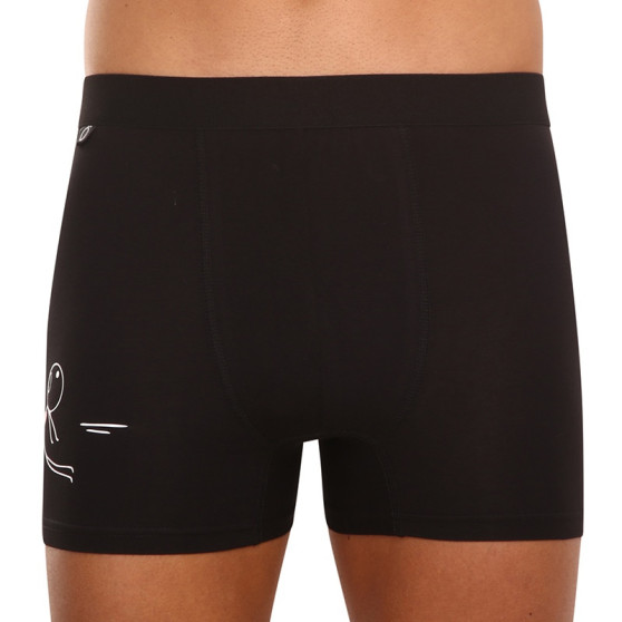 Boxershorts för herrar Nedeto svart (P01056)