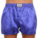 Boxershorts för herrar Styx klassisk gummi satin lila (C666)