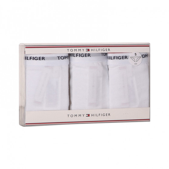 3PACK damtrosor Tommy Hilfiger vit (UW0UW00043 100)