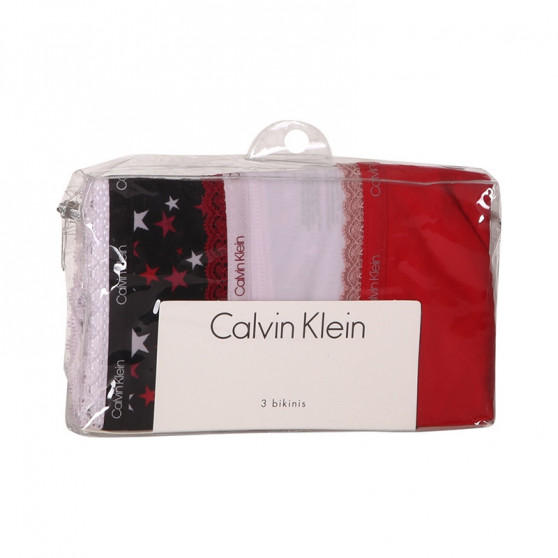 3PACK damtrosor Calvin Klein multicolour (QD3804E-W4Z)