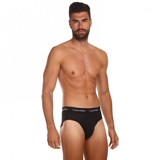 3PACK herrkalsonger Calvin Klein svart (U2661G-XWB)