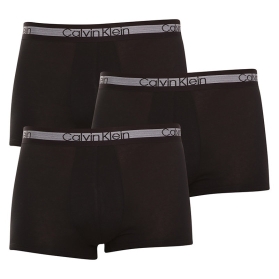 3PACK Boxershorts för herrar Calvin Klein svart (NB1799A-001)