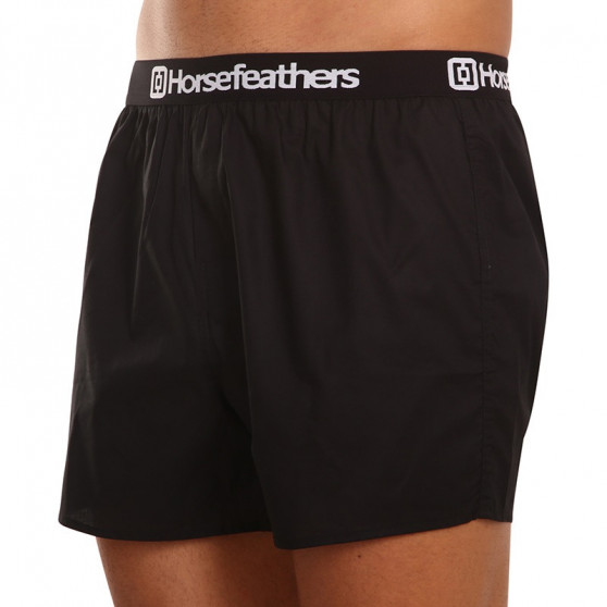 3PACK Boxershorts för herrar Horsefeathers Frazier svart (AM096A)