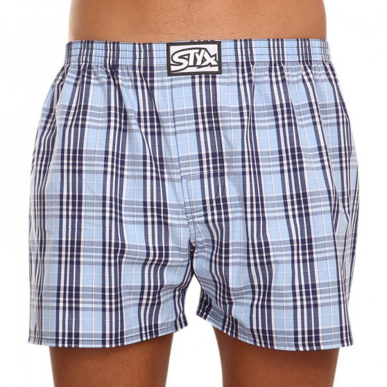 3PACK Boxershorts för herrar Styx klassisk elastisk flerfärgad (A1040710)