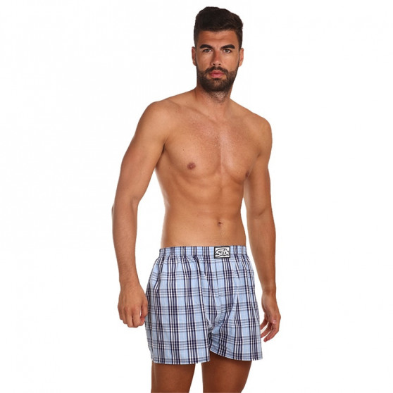 3PACK Boxershorts för herrar Styx klassisk elastisk flerfärgad (A1040710)