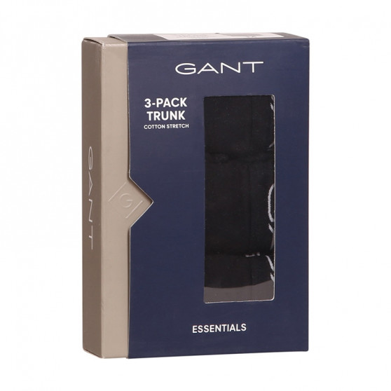 3PACK Boxershorts för herrar Gant svart (900003003-005)