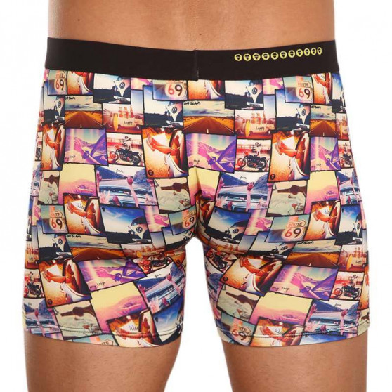 3PACK boxershorts för herrar 69SLAM fit mix (PACMRT-PO)