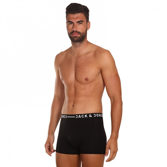 3PACK Boxershorts för herrar Jack and Jones svart (12081832 - black/black)